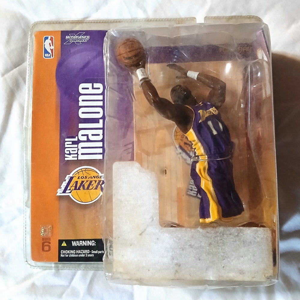 Karl Malone Los Angeles Lakers Action Figure